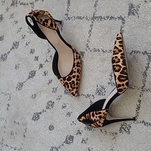 Aldo Ladies Leopard Print Heels Size 10